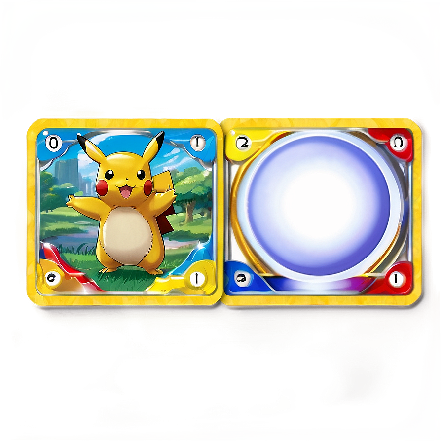 Printable Pokemon Card Template Png Qim8 PNG