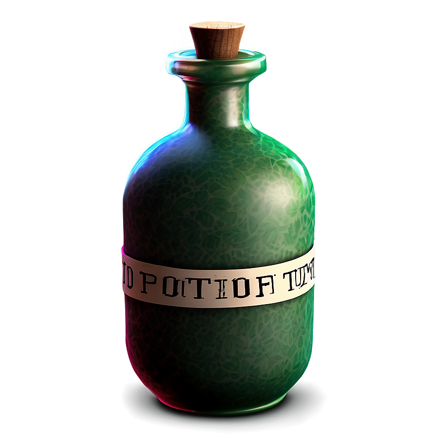 Printable Potion Bottle Png 06132024 PNG