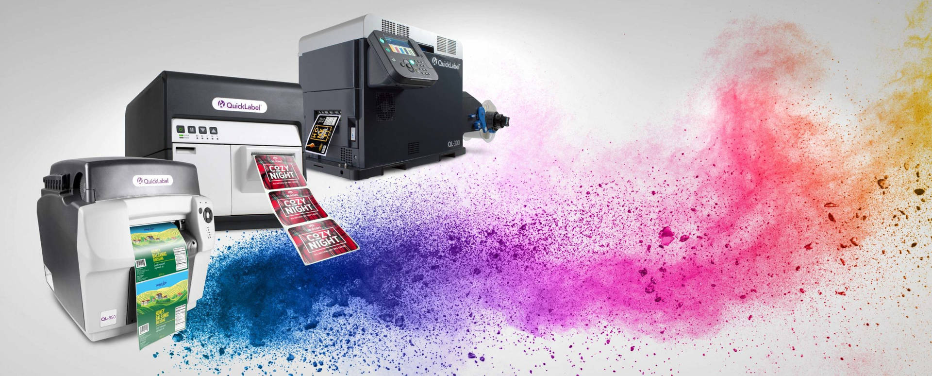 Printer Colorful Ink Wallpaper