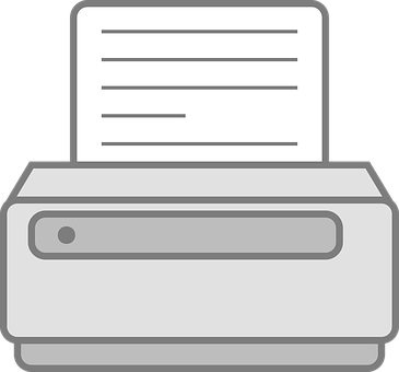 Printer Icon Graphic PNG