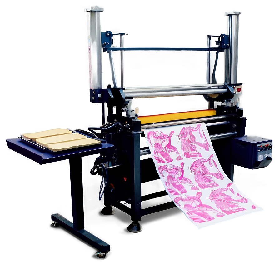 Printmaking Workshop Press Png 24 PNG