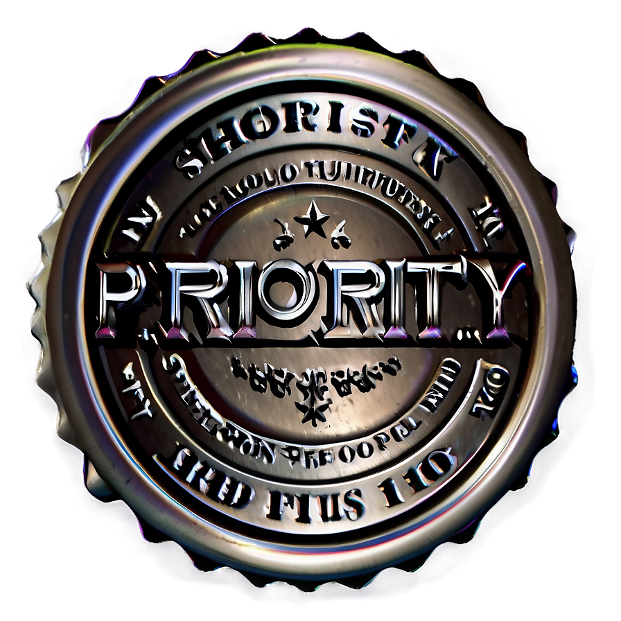 Priority Stamp Png 05252024 PNG