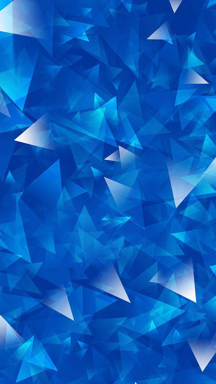 Prism Blue Iphone Wallpaper
