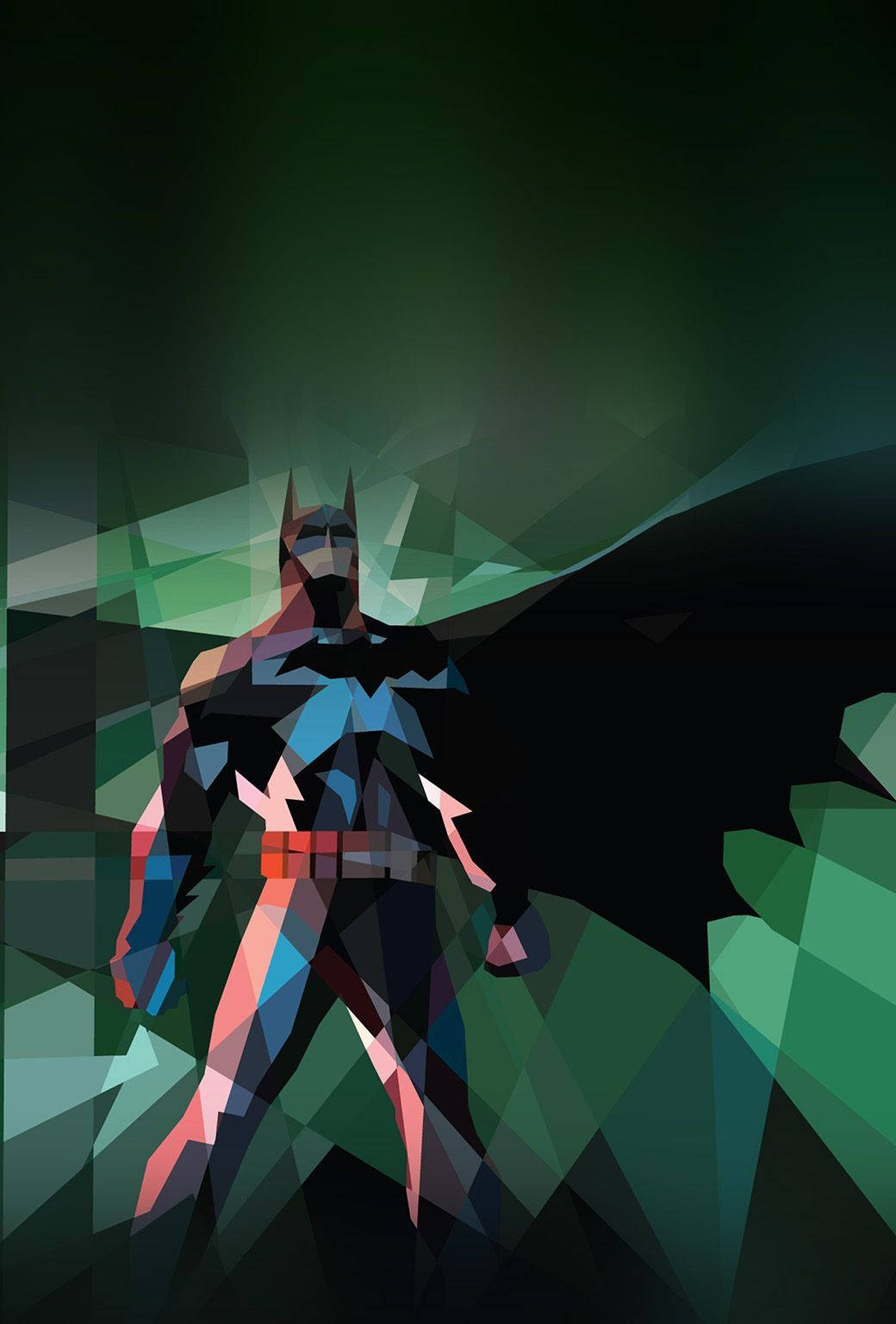 Prismatic The Batman Iphone Wallpaper