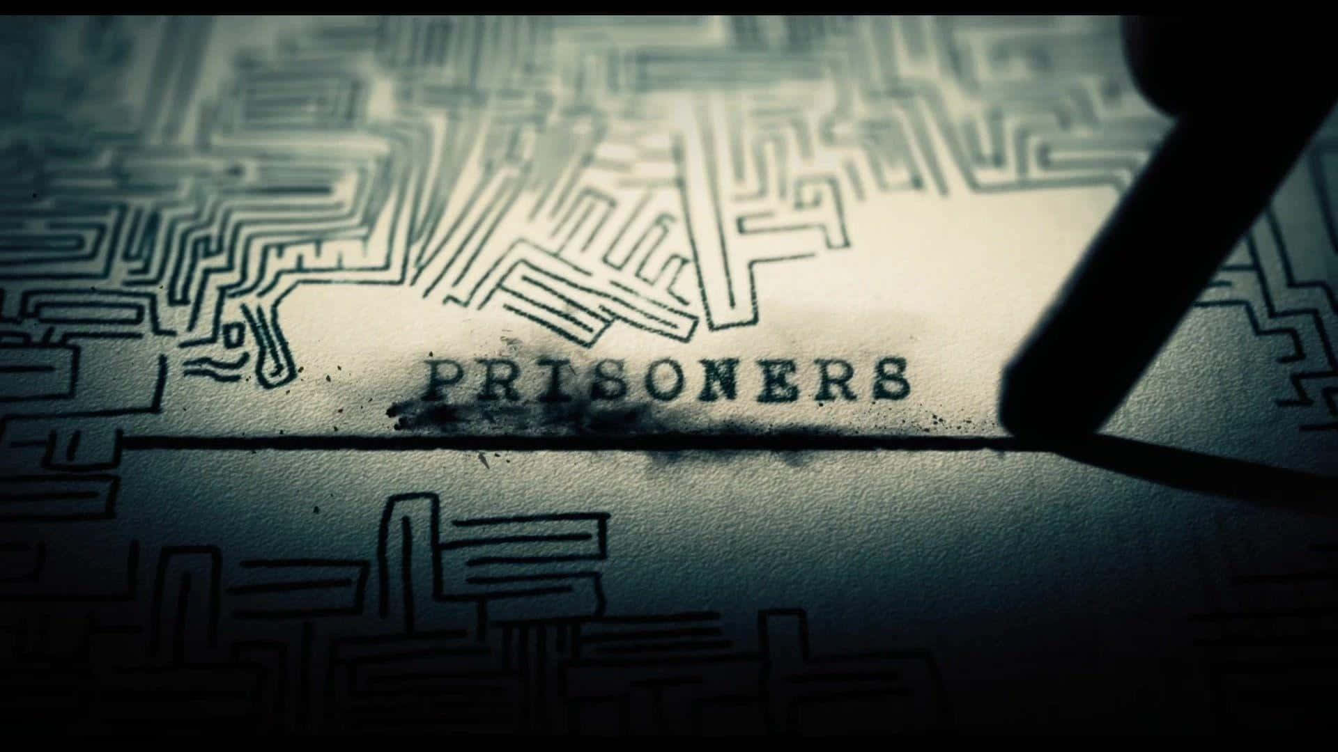 Unbolígrafo Apunta A Un Trozo De Papel Con La Palabra Prisioneros.