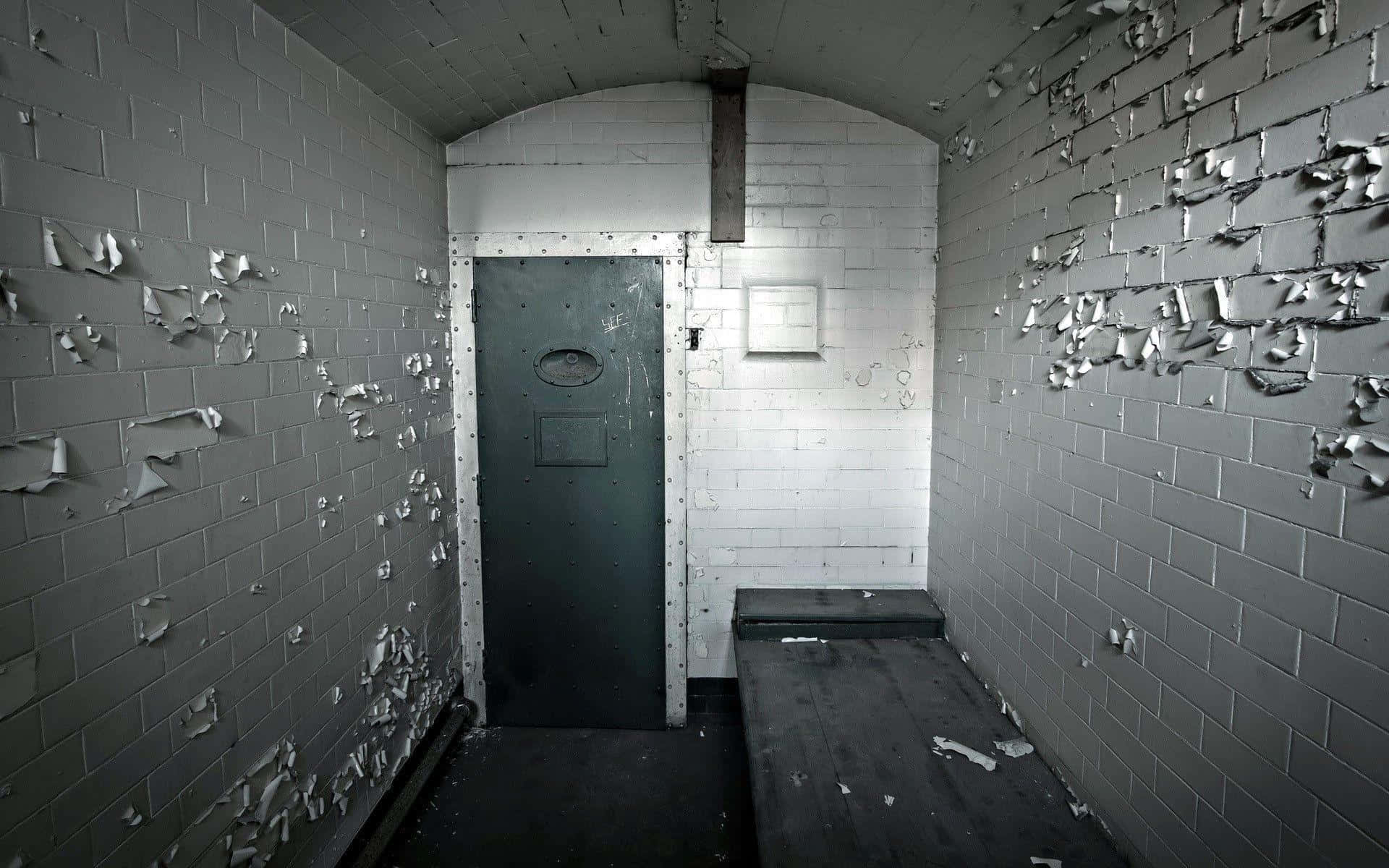 Einsamkeitin Einzelhaft Im Gefängnis