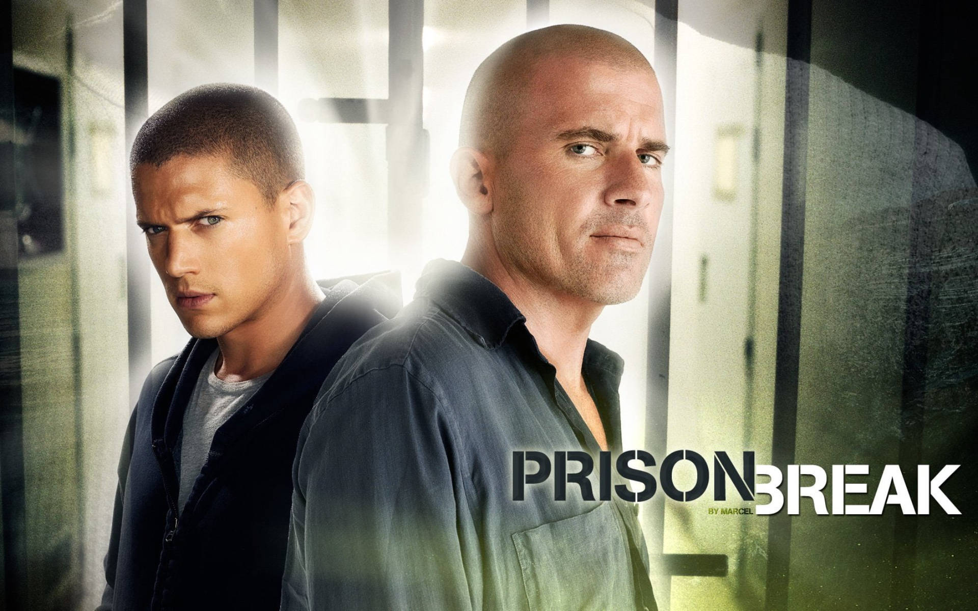Prison Break Main Characters Cover Wallpaper