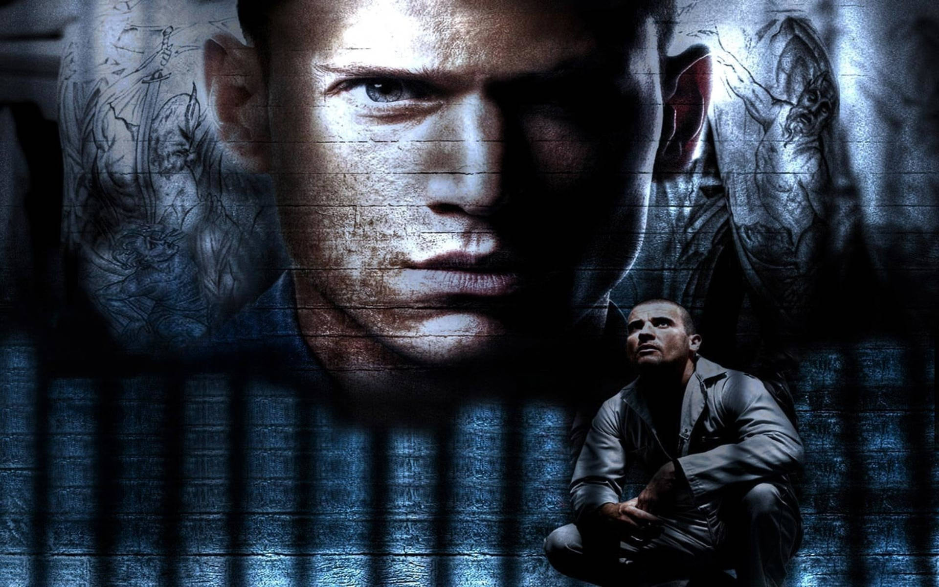 Prison Break Series Digital Cover Wallpaper