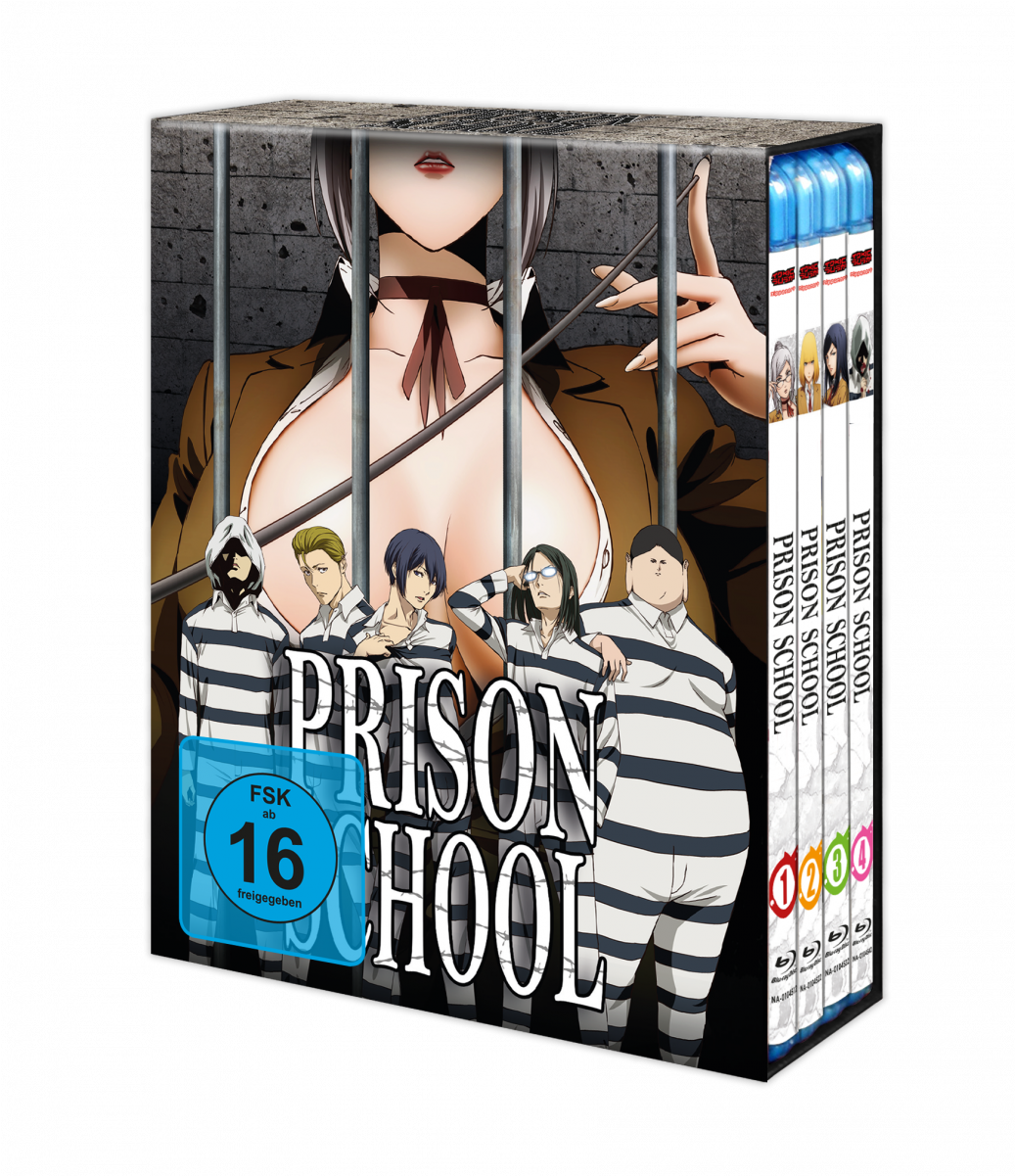 Prison School Anime Box Set PNG