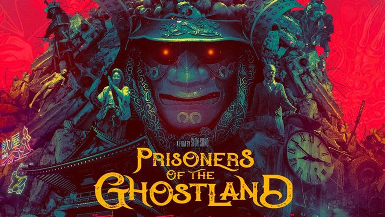Prisoners Of The Ghostland Film Cover Wallpaper