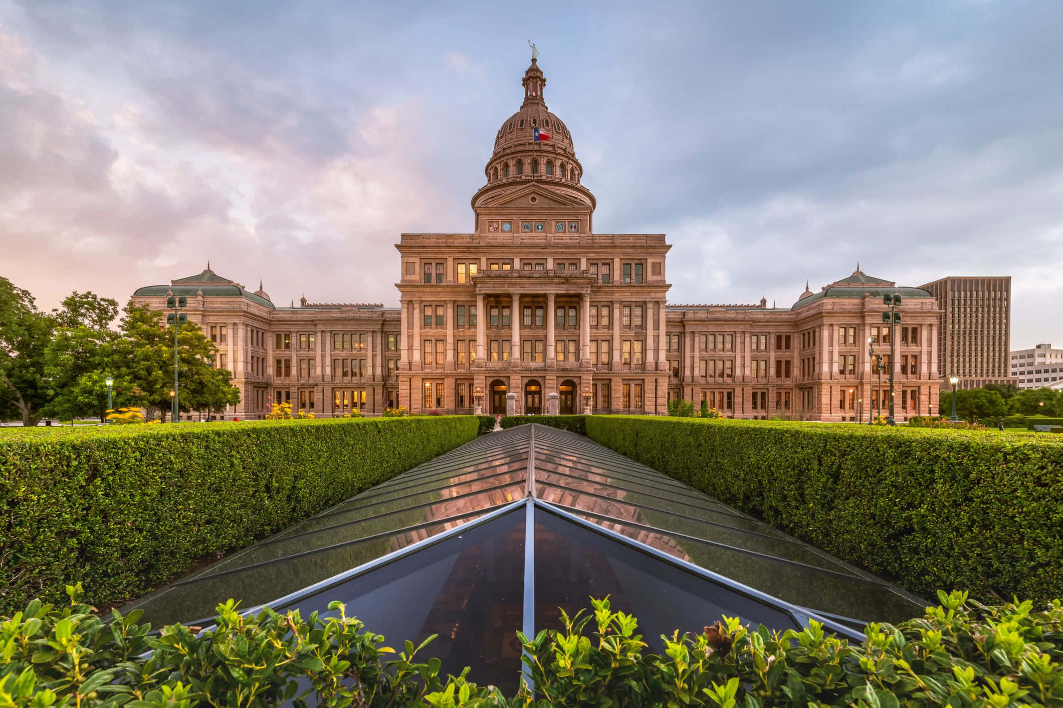 Pristine Skyline View Of Austin, Texas Wallpaper