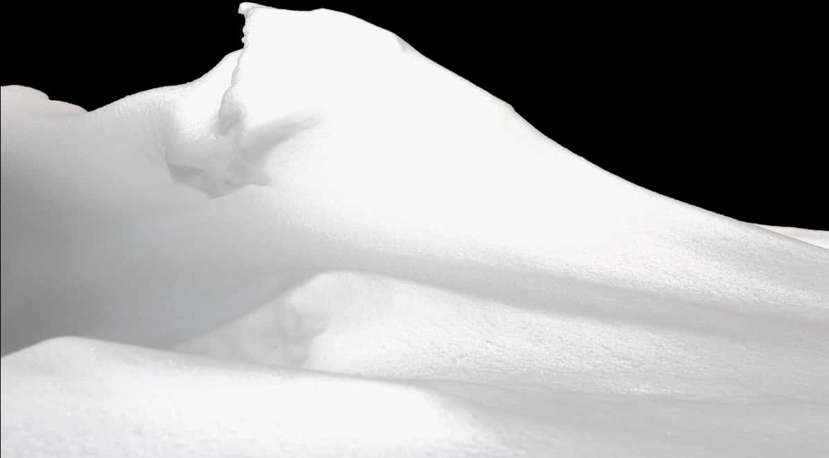 Pristine Snow Drifts PNG