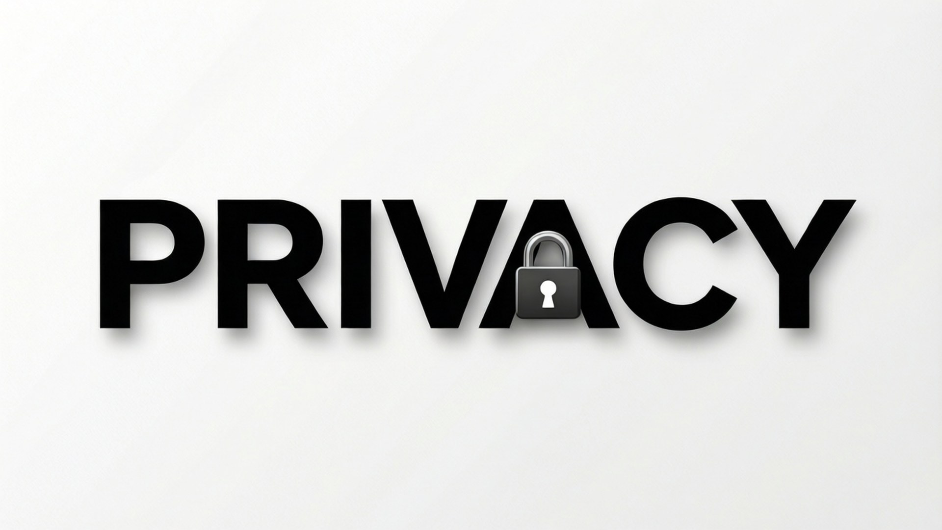 Tipografia de Privacidade Papéis de Parede