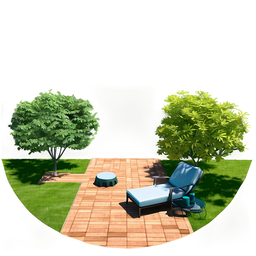 Private Garden Tree Plan Png Cvw4 PNG