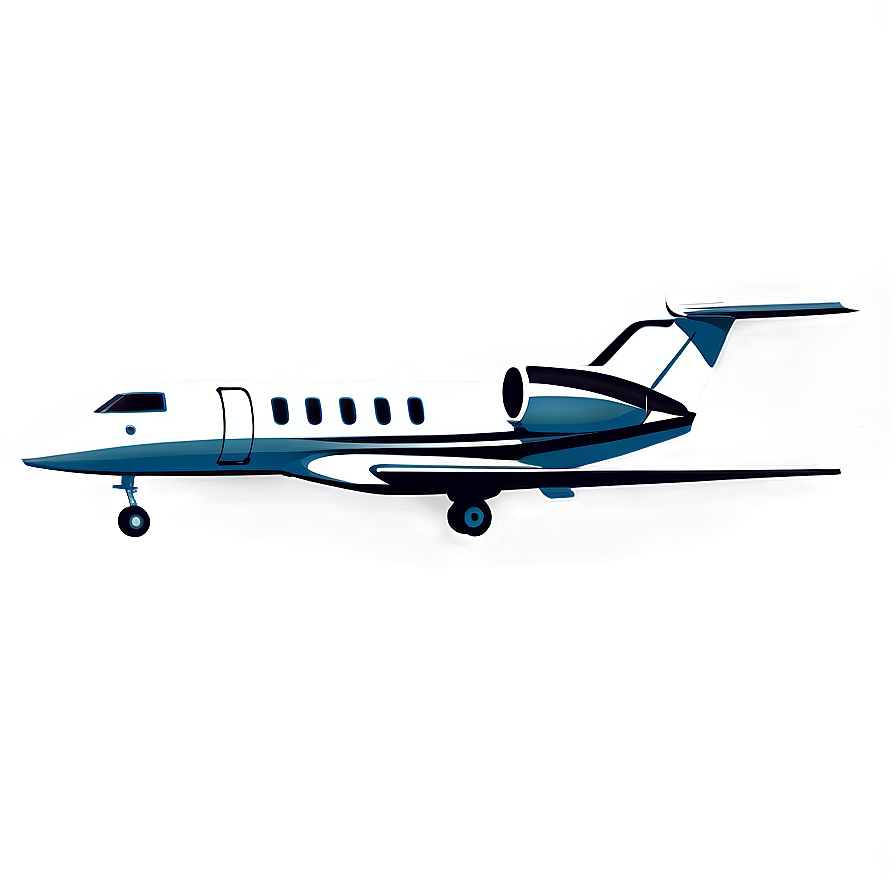 Download Private Jet Illustration Png 05042024 | Wallpapers.com