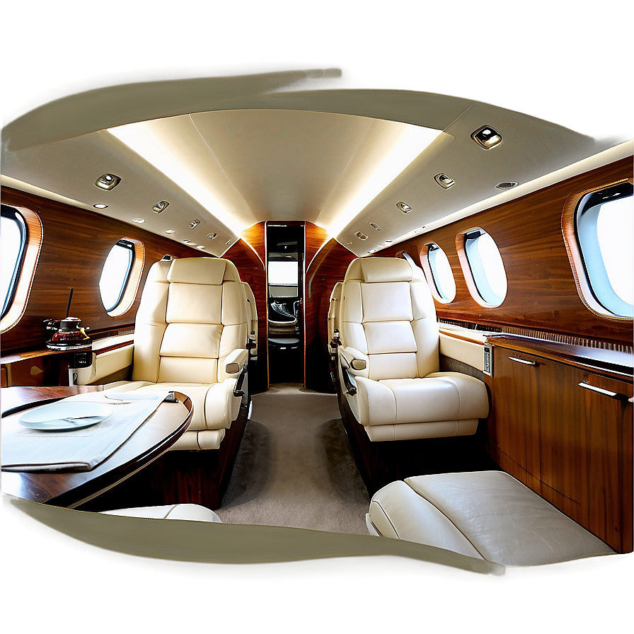 Private Jet Interior Png 1 PNG