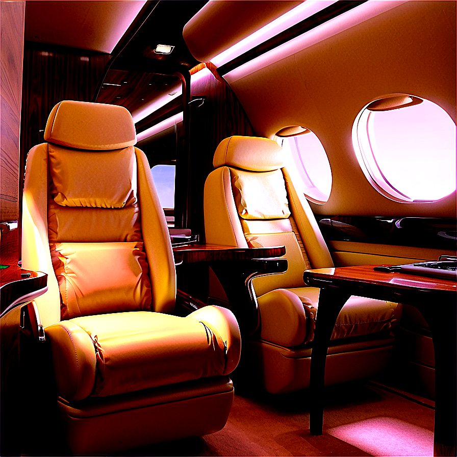 Private Jet Interior Png 67 PNG