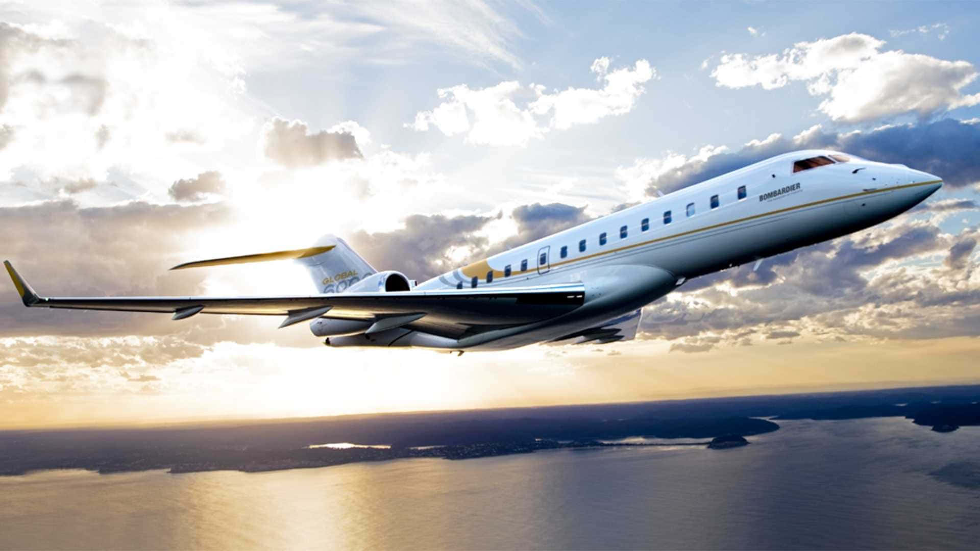 Private Jet Taking Off Wallpaper