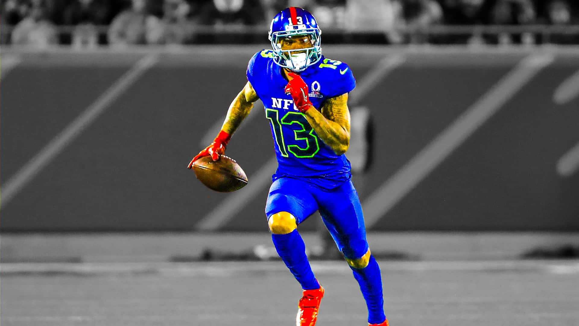 Pro Bowl Players In Action Wallpaper