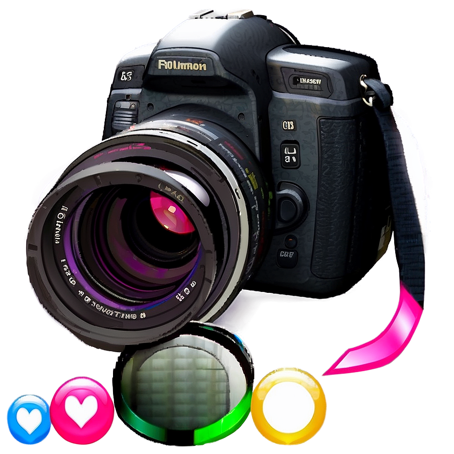 Pro Dslr Camera Png Cno60 PNG