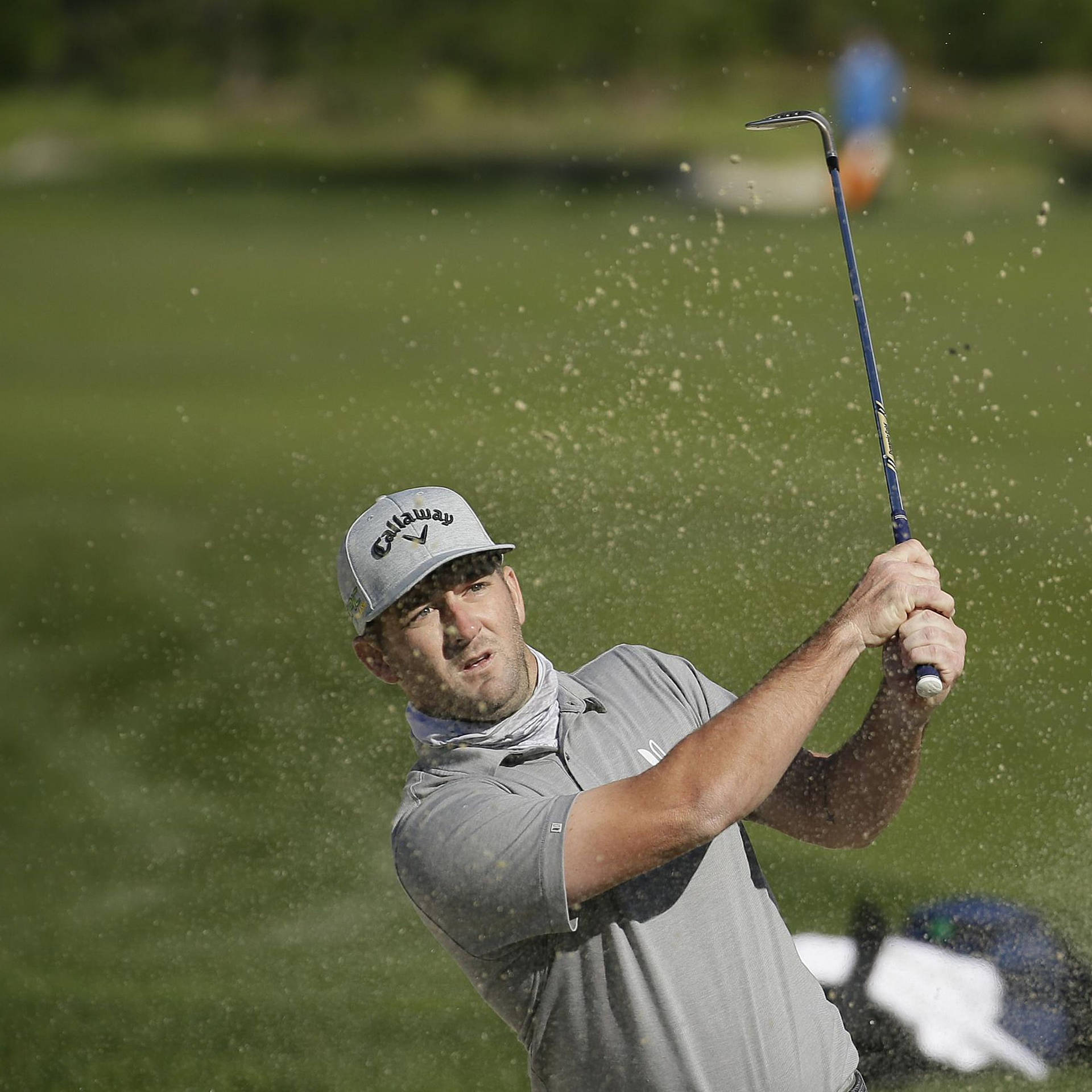 Pro golfspiller Matt Every iført grå skjorte Wallpaper