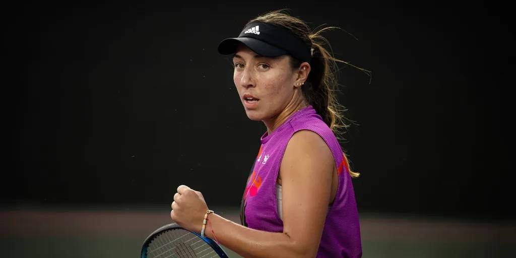 Giocatricedi Tennis Professionista Jessica Pegula Sfondo