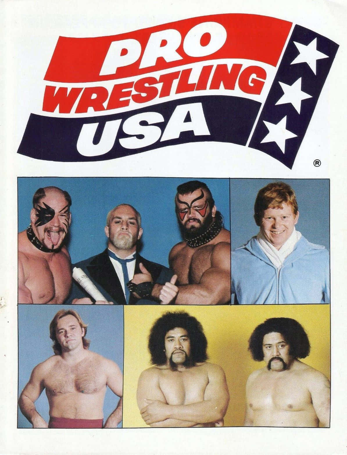 Pro Wrestler USA Larry Zbyszko Grænseøje Tapet Wallpaper