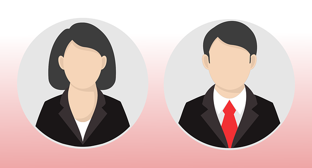 Professional Avatars Vector Illustration PNG