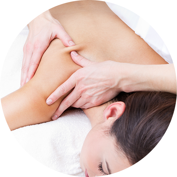 Professional Back Massageat Spa PNG