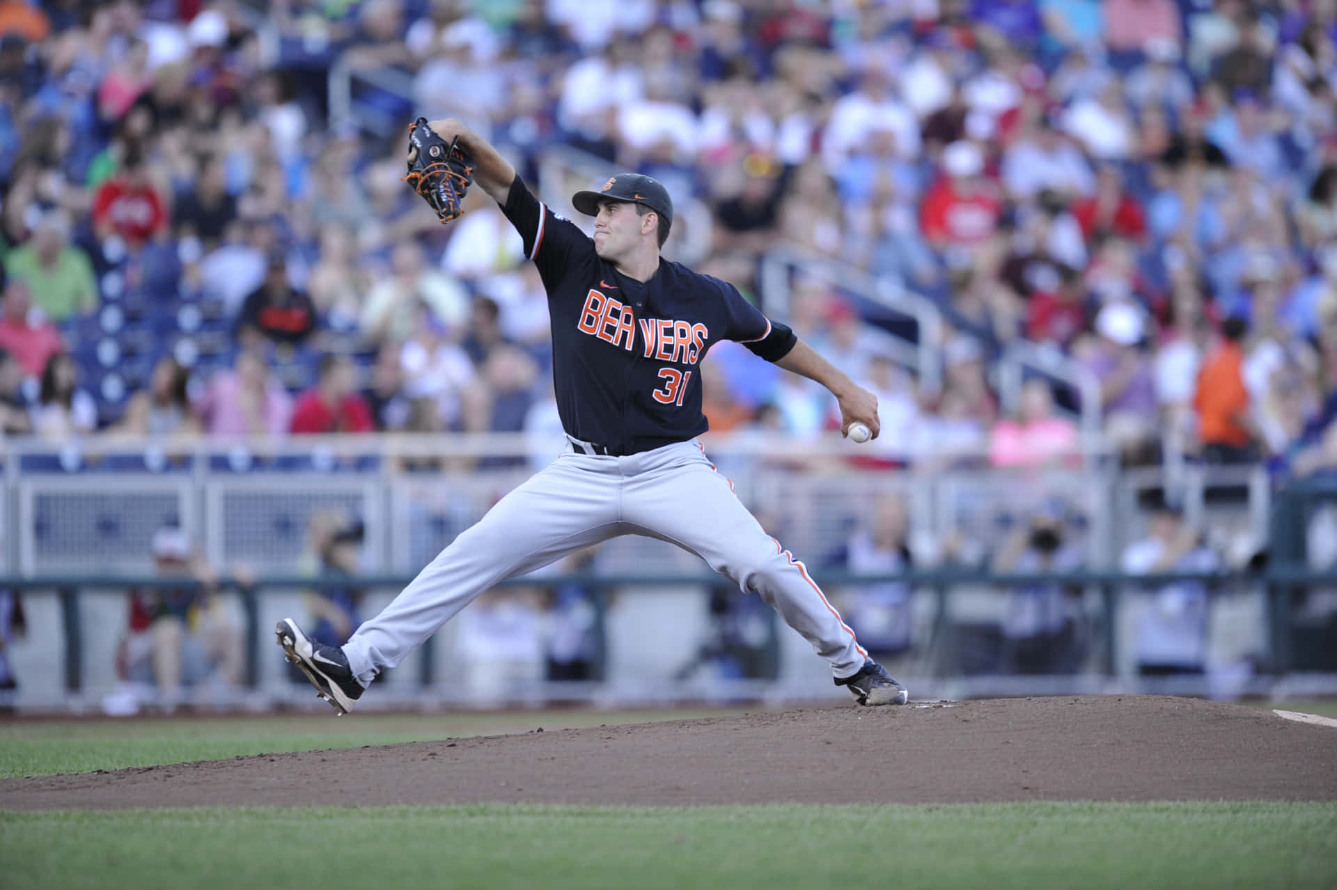 Professional Baseball Pitcher Matthew Boyd In Action Wallpaper