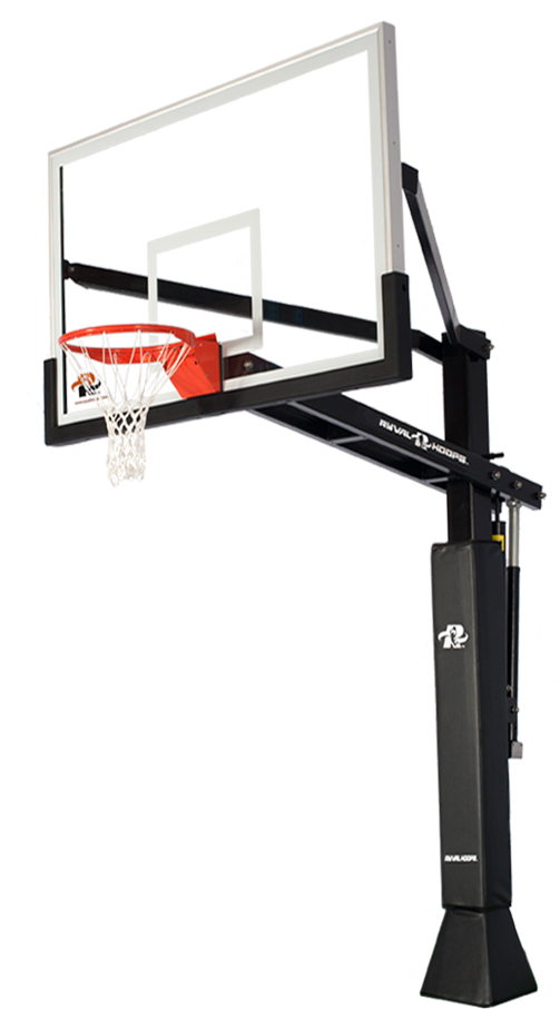 Professional Basketball Hoop Isolated PNG