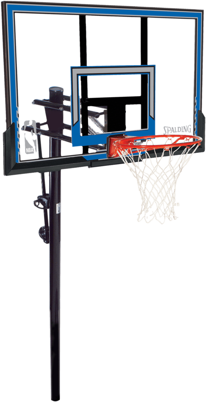 Professional Basketball Hoop Setup PNG