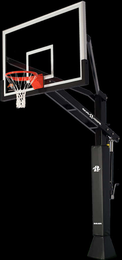 Professional Basketball Hoop System PNG