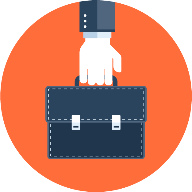 Professional Briefcase Graphic PNG