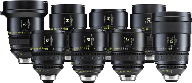 Professional Camera Lenses Collection PNG