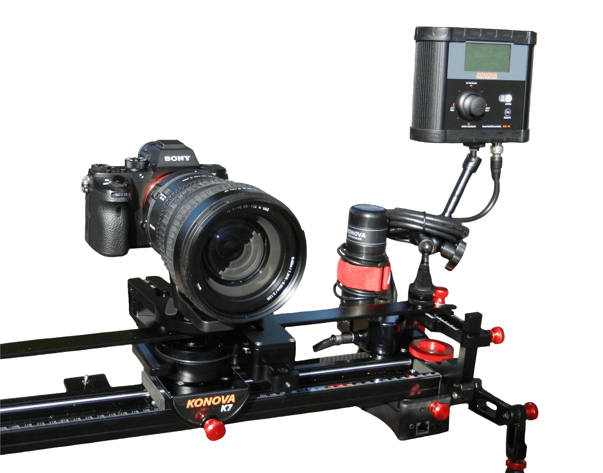 Professional Camera Slider Setup PNG