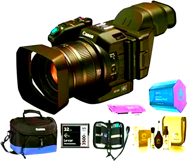 Professional Cameraand Accessories PNG
