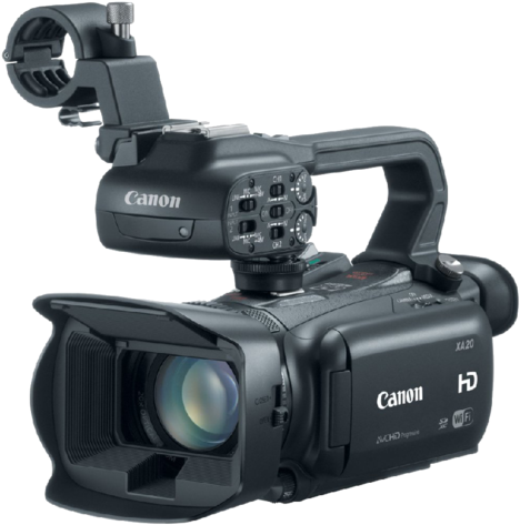 Professional Canon Camcorder X A20 PNG