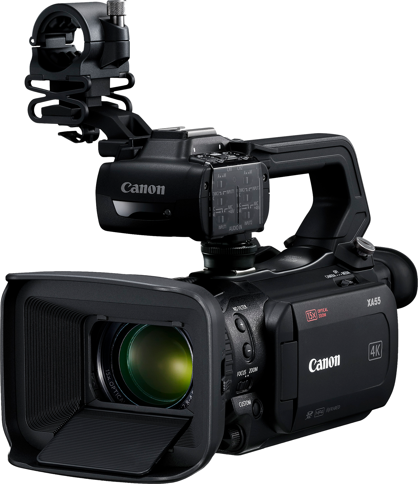Professional Canon Camcorder4 K PNG