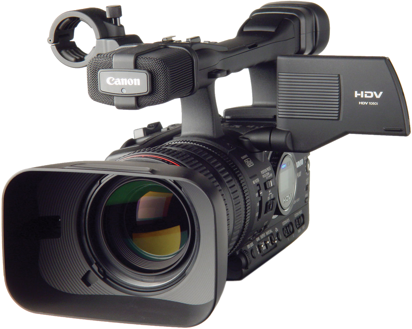 Professional Canon H D V Camcorder PNG