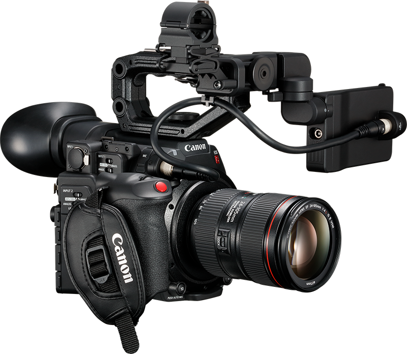 Professional Canon Video Camera Setup PNG