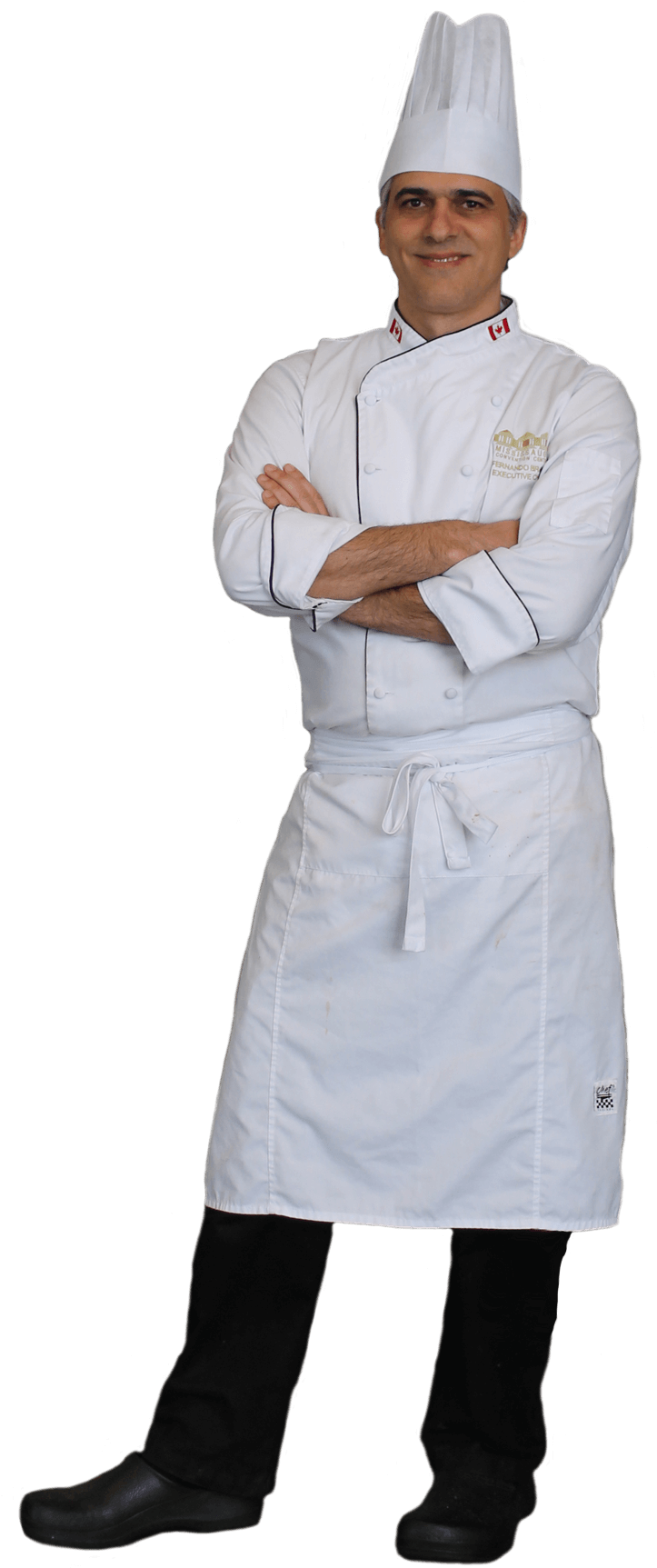 Professional Chef Portrait PNG