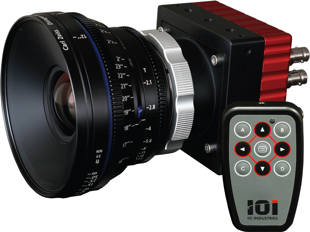 Professional Cinema Camerawith Remote Control PNG