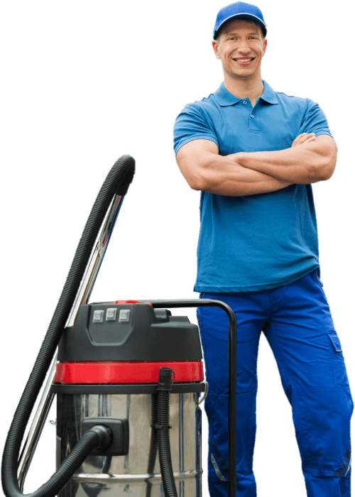 Professional Cleaner With Vacuum PNG