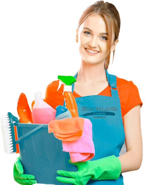 Professional Cleaning Service Worker PNG