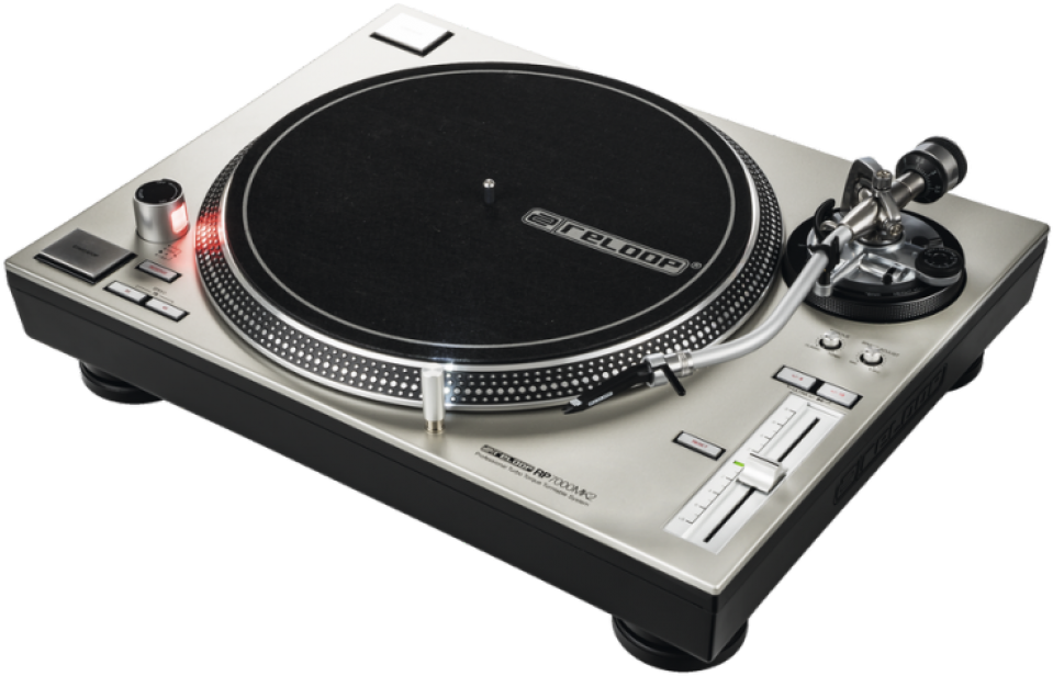 Professional D J Turntable Equipment PNG