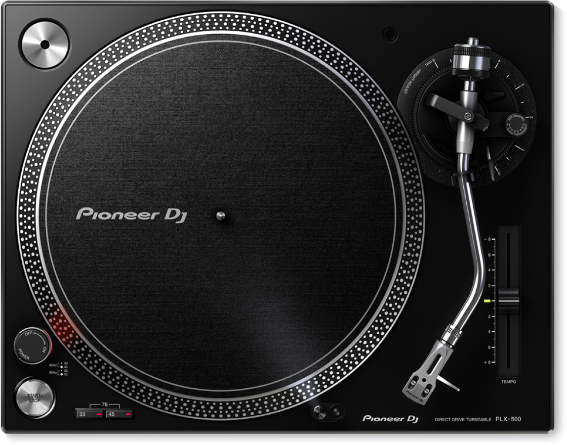 Professional D J Turntable P L X500 PNG