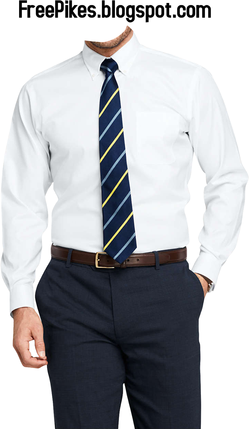 Professional Dress Shirtand Tie PNG