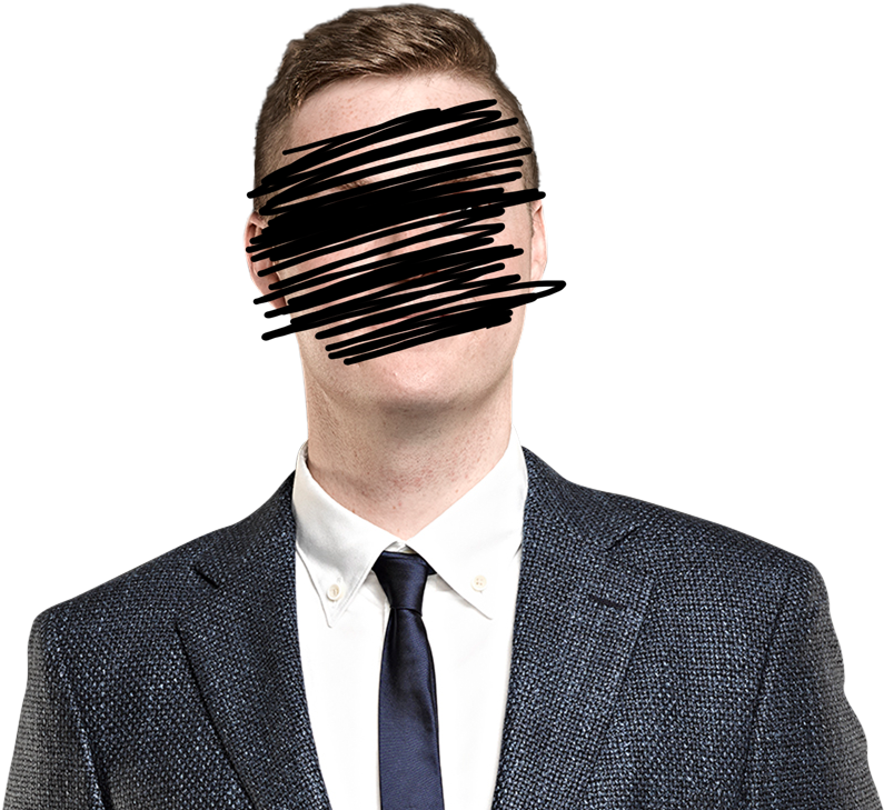 Professional Gentlemanin Suit PNG