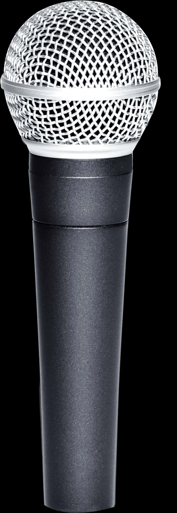 Professional Handheld Microphone Isolated PNG